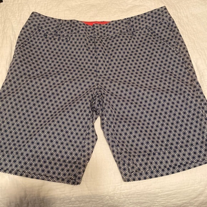 Bob Timberlake Carolina Indigo tile Bermuda shorts